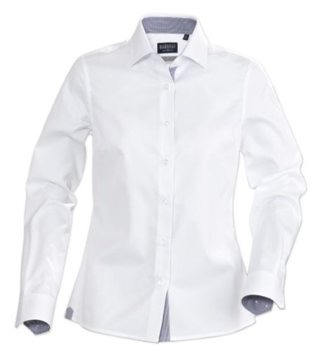 Picture of James Harvest Ladies Baltimore Shirt 100% Combed Cotton